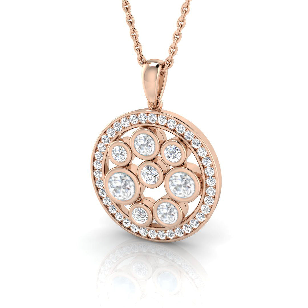 SP3672 — Pendant - 9k Rose Gold