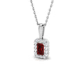 SP3757A — Pendant - 9 KT White Gold