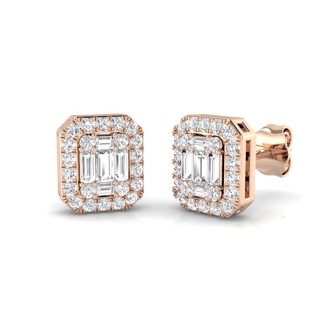 SP3759E — Earrings - 9k Rose Gold
