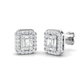 SP3759E — Earrings - 9k White Gold