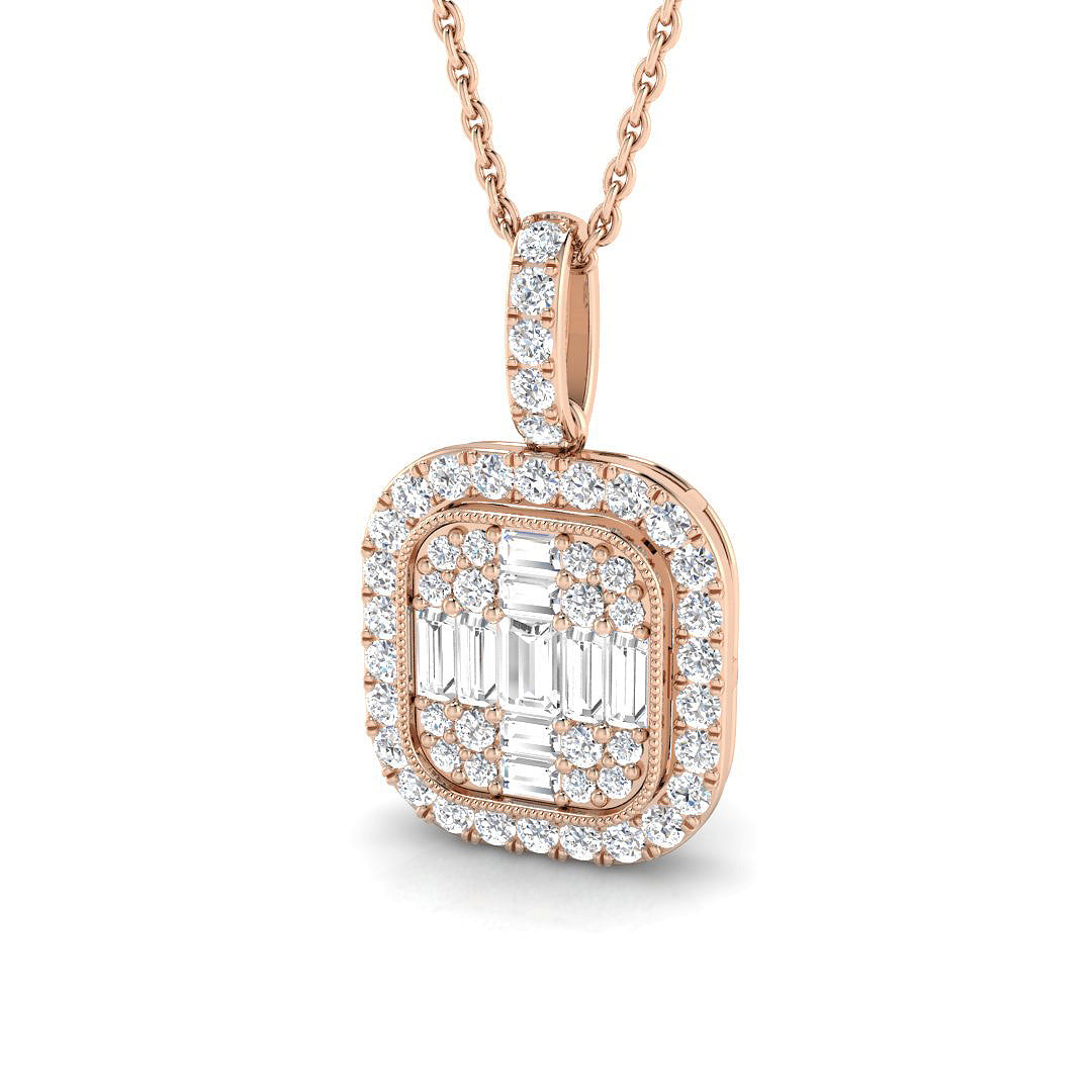 SP3768 — Pendant - 9k Rose Gold