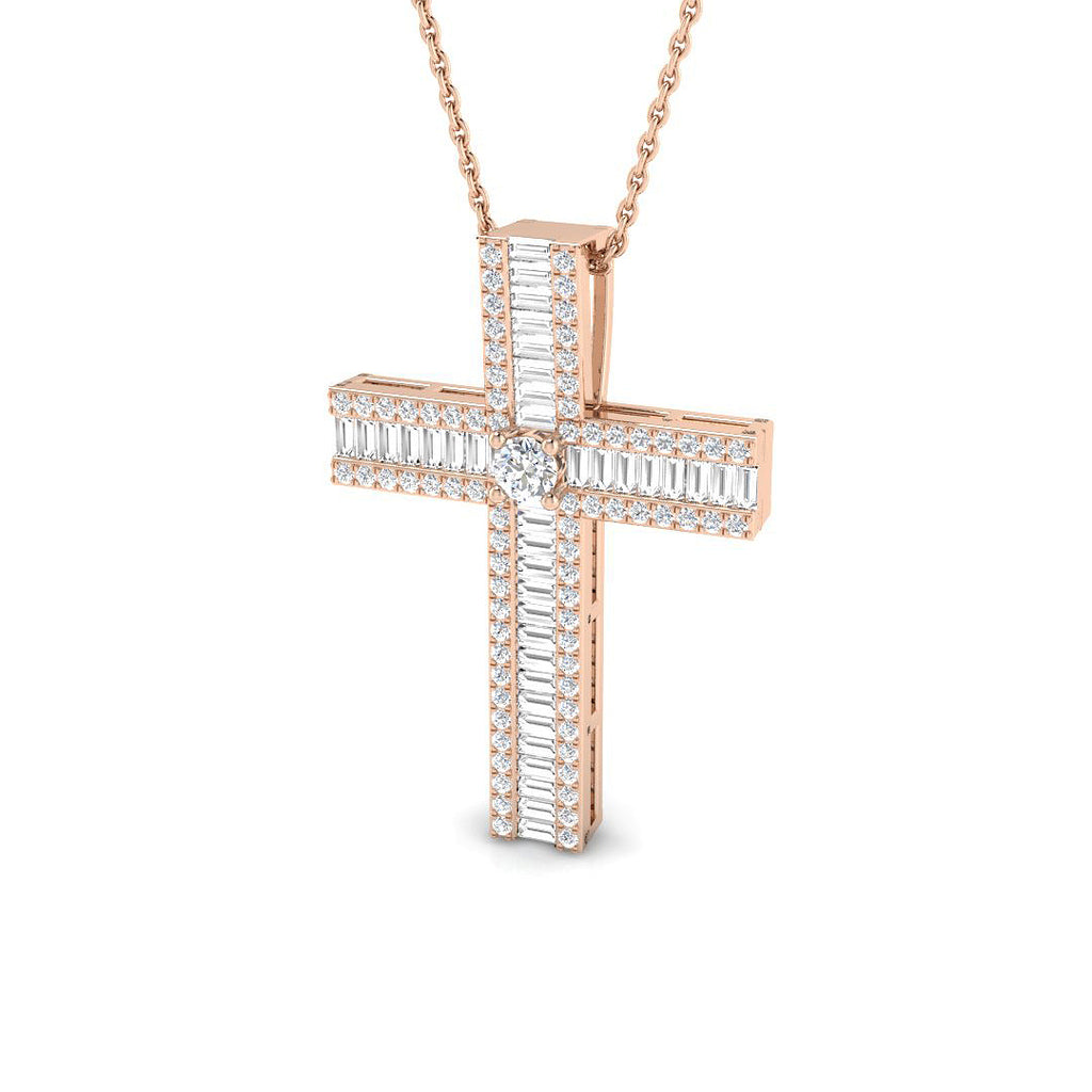 SP3799 — Cross - 9k Rose Gold