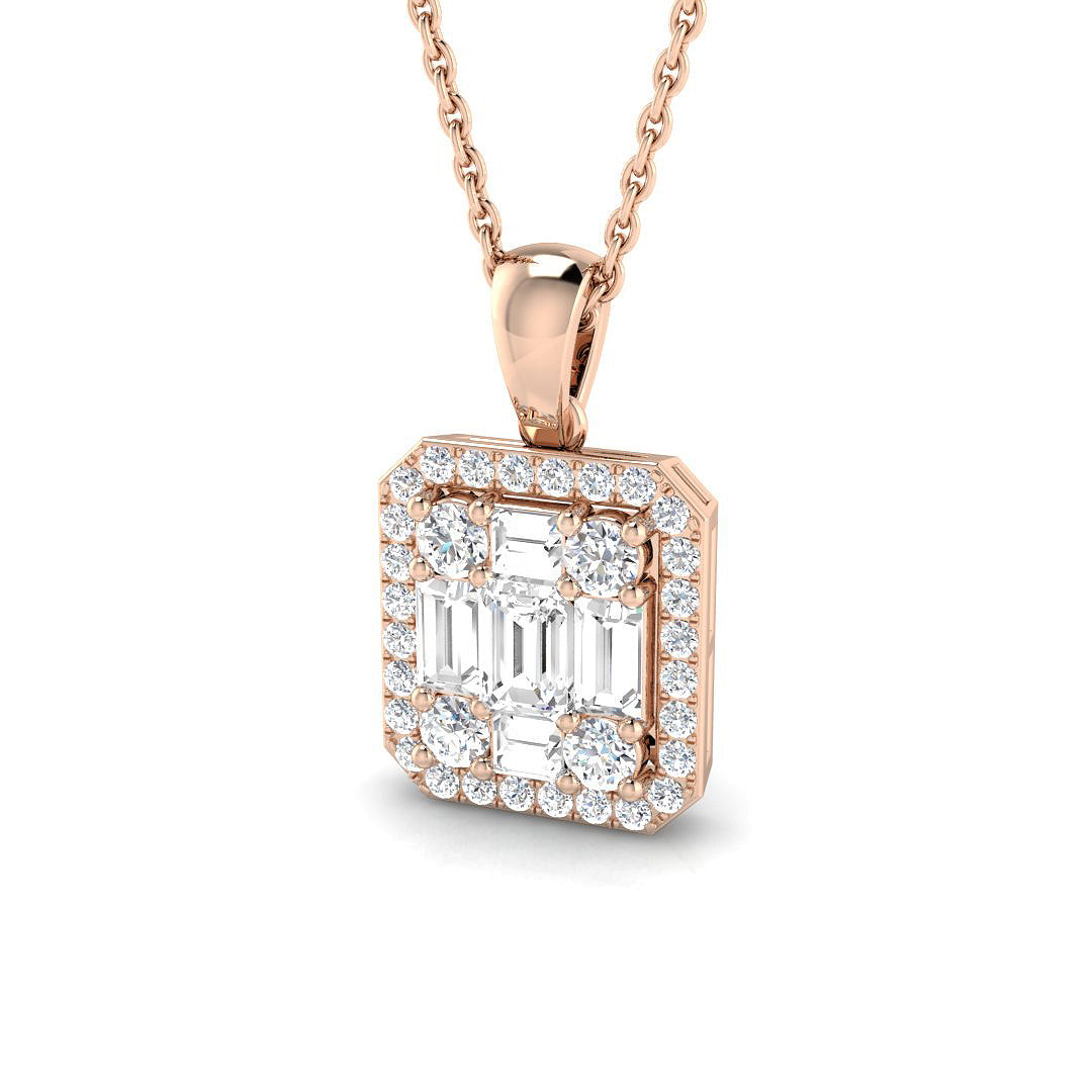SP3855 — Pendant - 9k Rose Gold