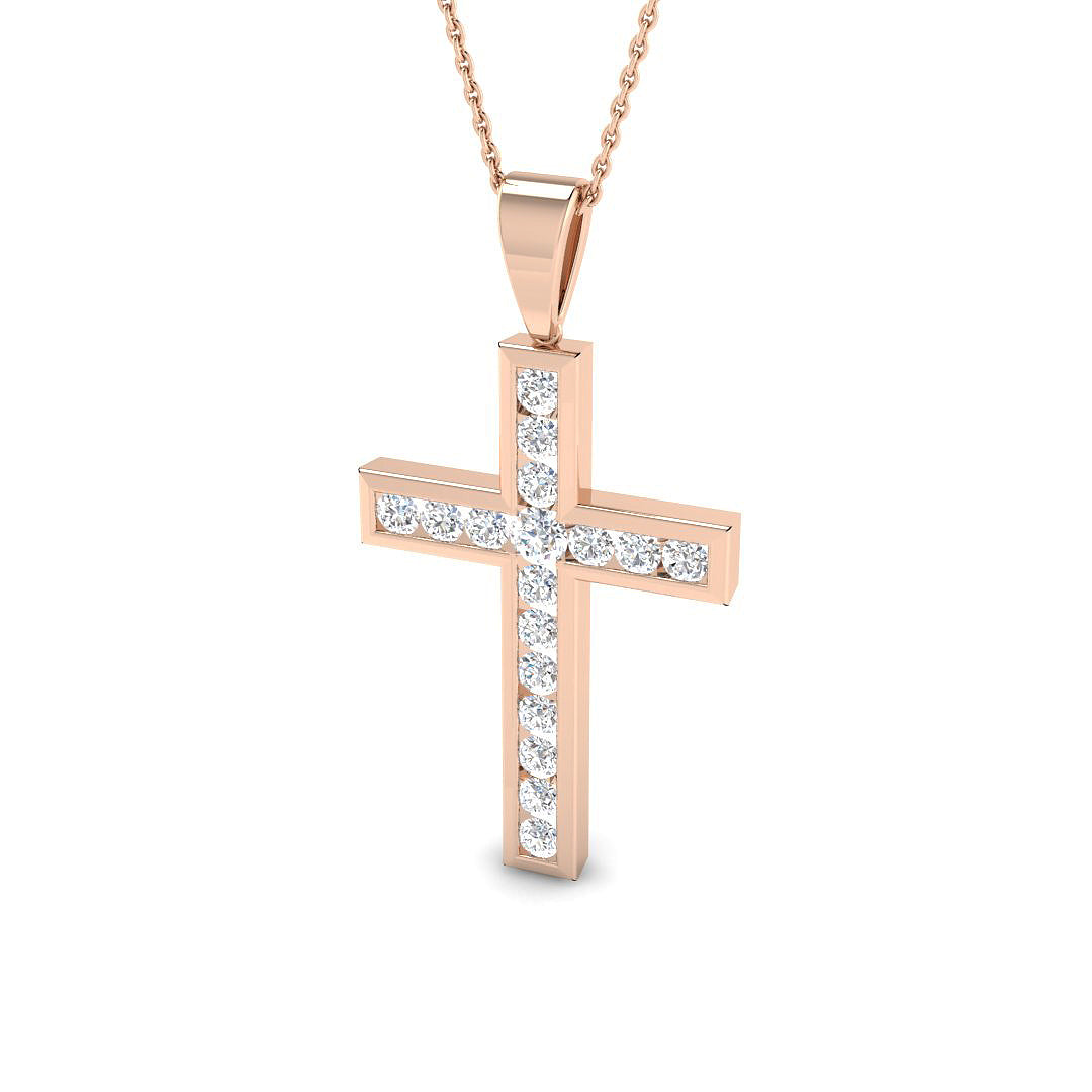 SP3905 — Cross - 9k Rose Gold