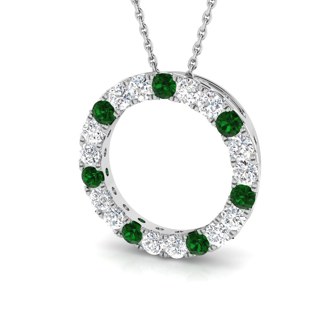 SP4092 — Pendant - 9 KT White Gold