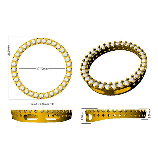 SP4112 — Pendant - 9k Yellow Gold detail