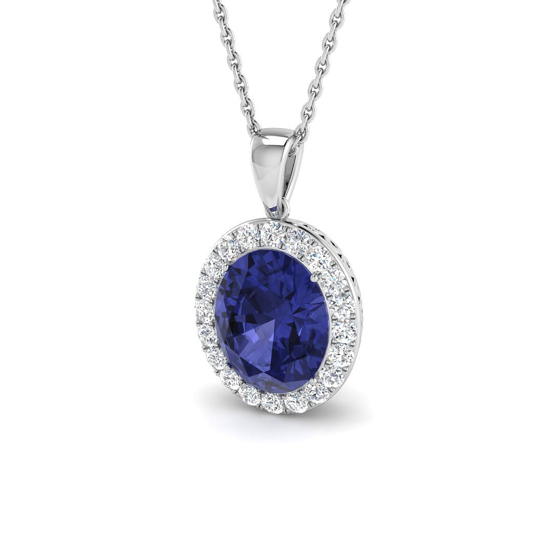 SP4118 — Pendant - 9k White Gold