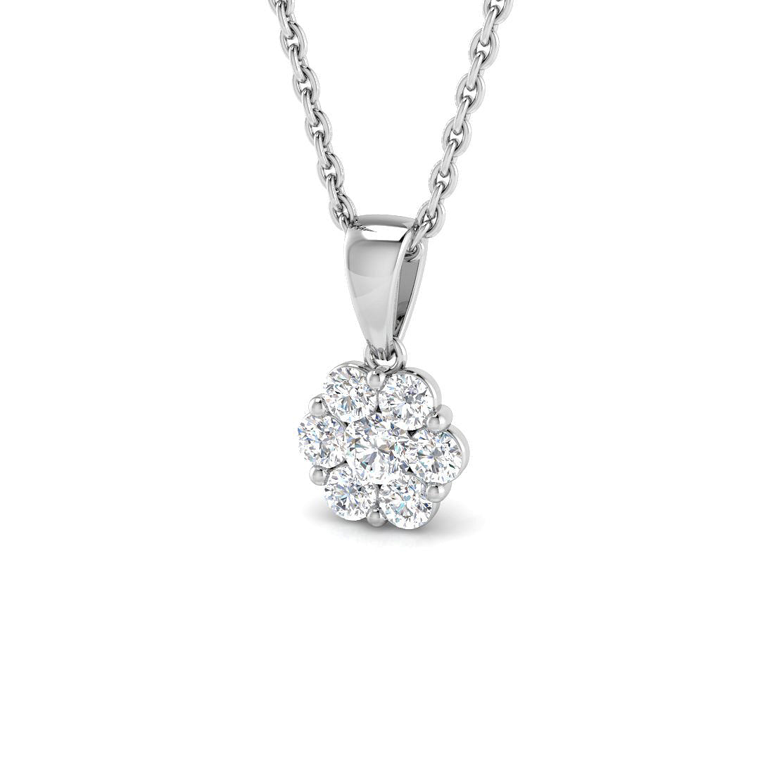 SP4123 — Pendant - 9k White Gold