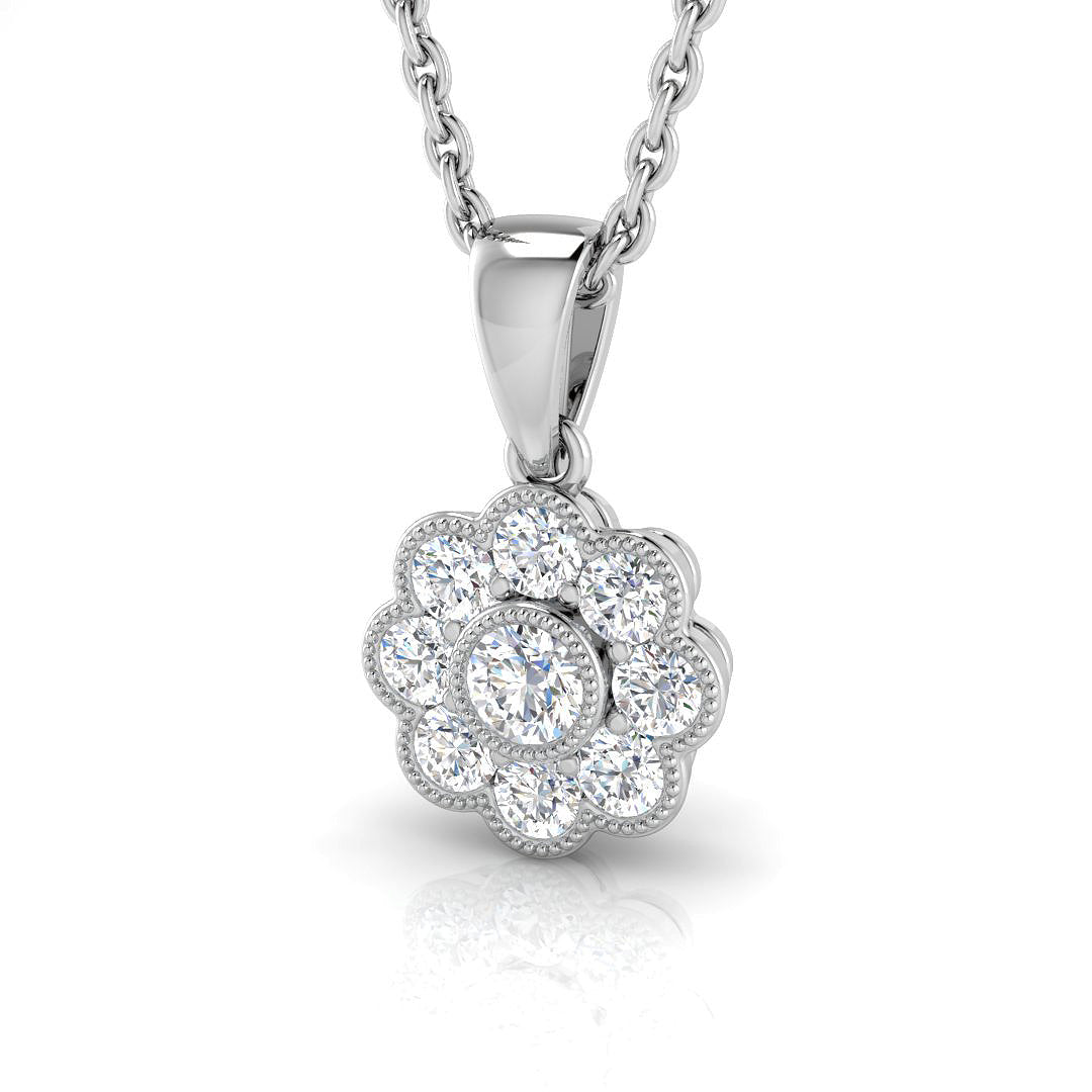 SP4131 — Pendant - 9k White Gold