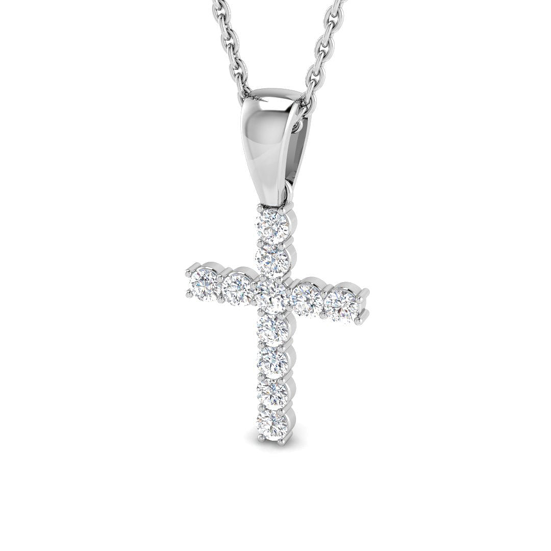SP4156 — Cross - 18k White Gold
