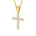 DCHQ1121 — Cross - 9k Yellow Gold
