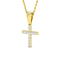 SP4157 — Cross - 9k Yellow Gold