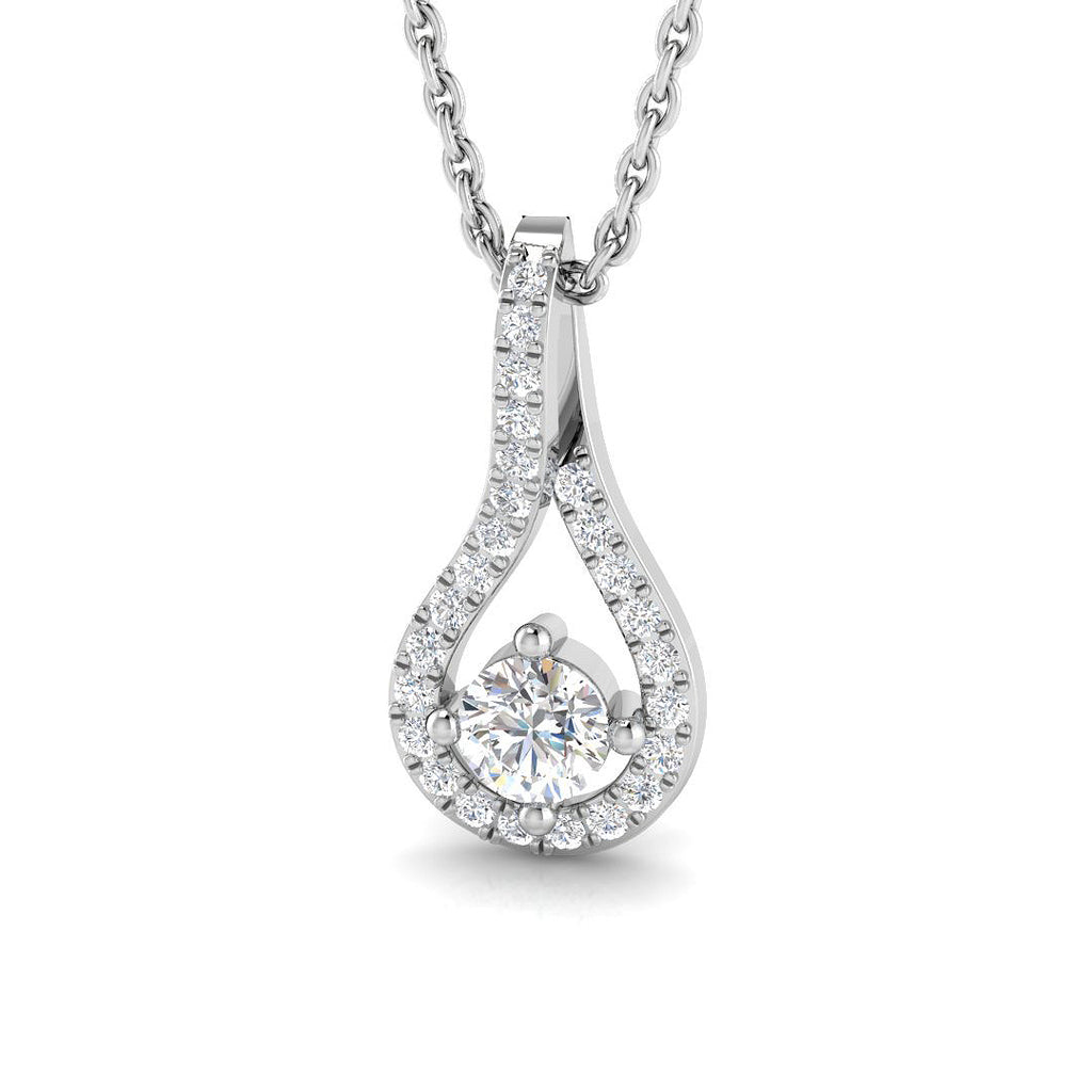 SP4158 — Pendant - 9k White Gold