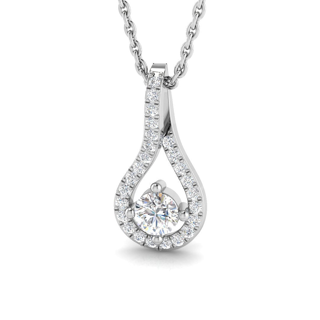 SP4158 — Pendant - 9k White Gold