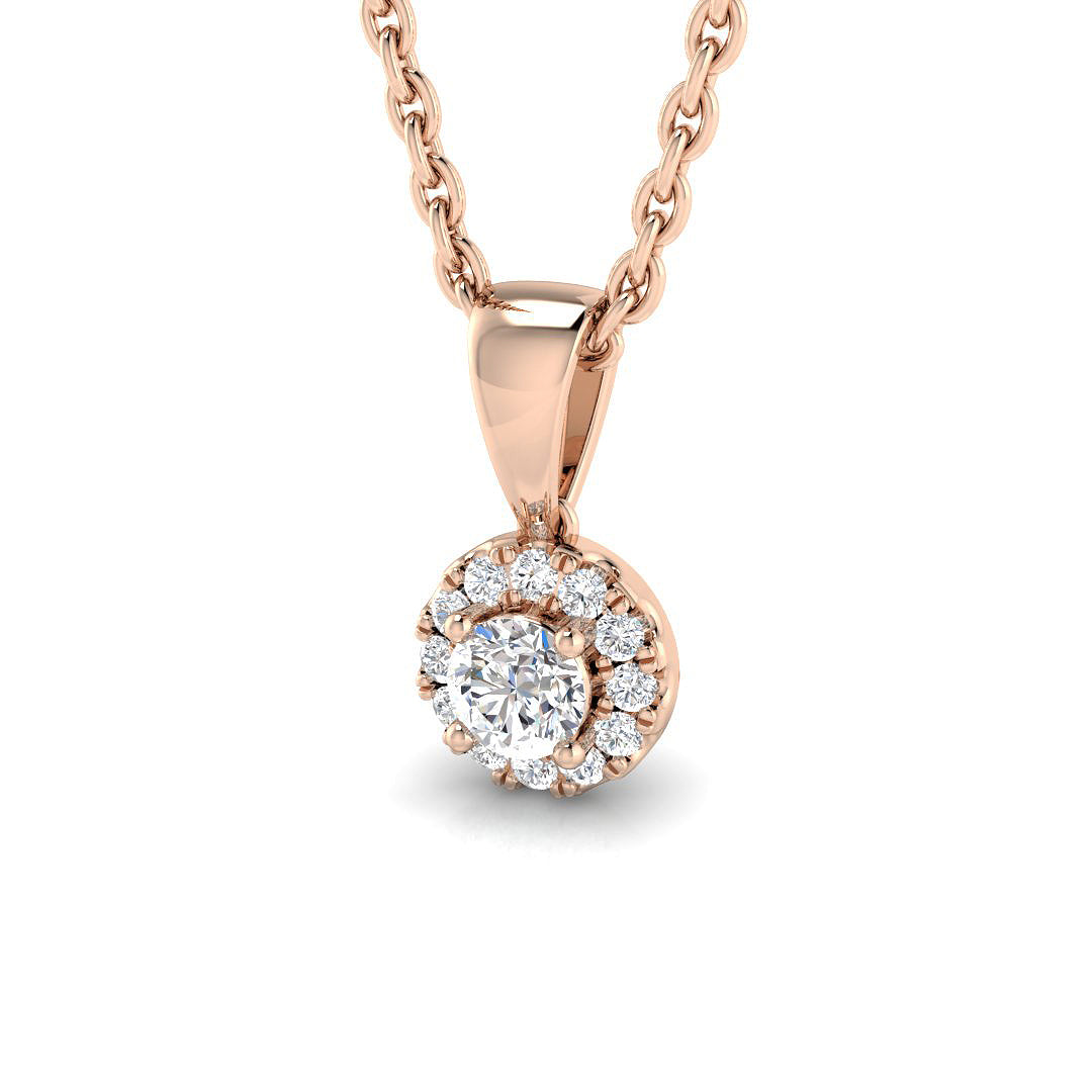 SP4166 — Pendant - 9k Rose Gold