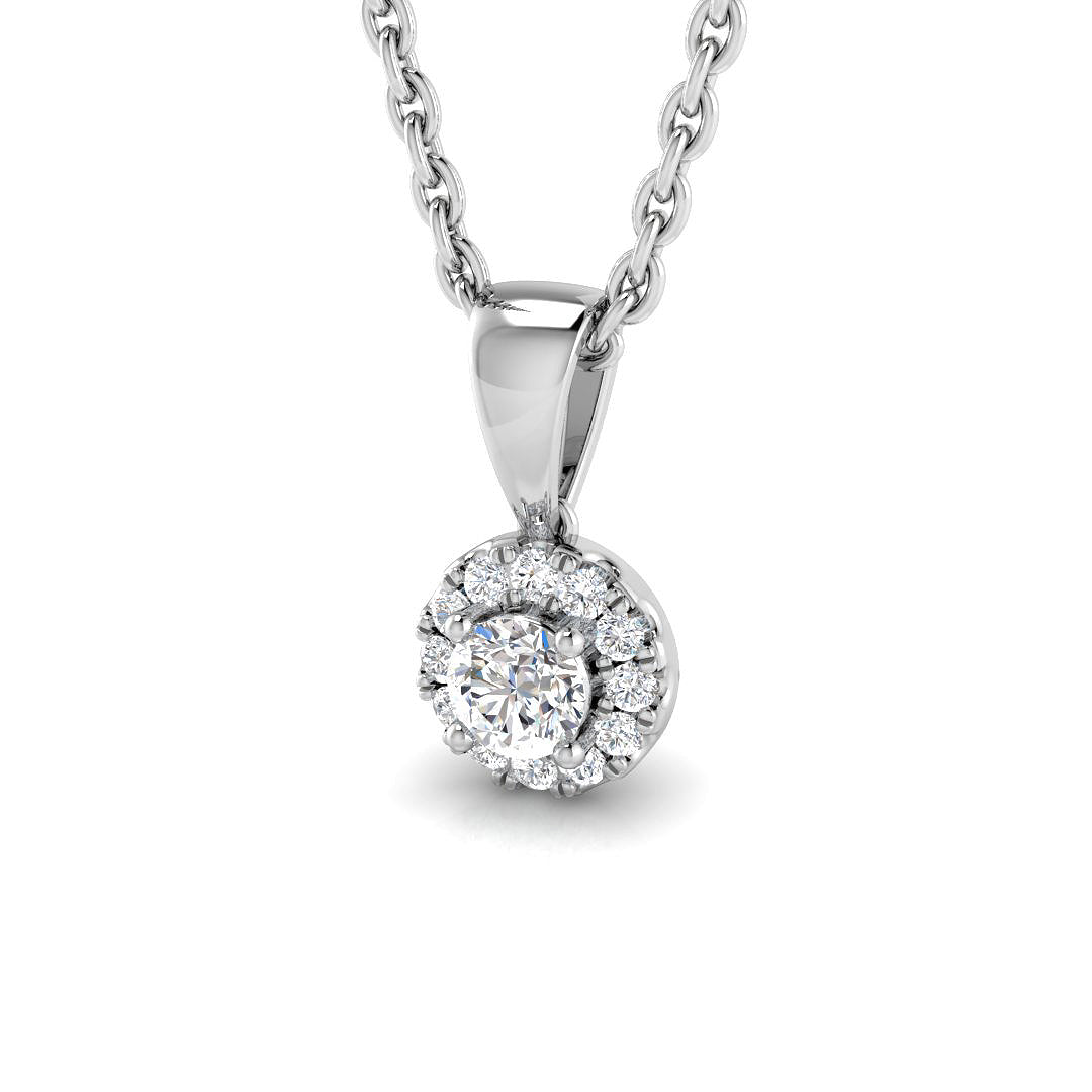 SP4166 — Pendant - 9k White Gold