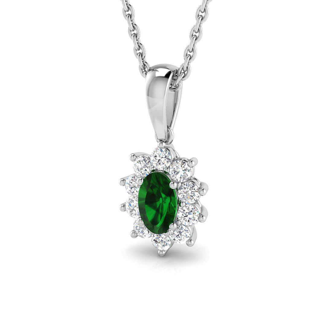 SP4167 — Pendants - 9 KT White Gold
