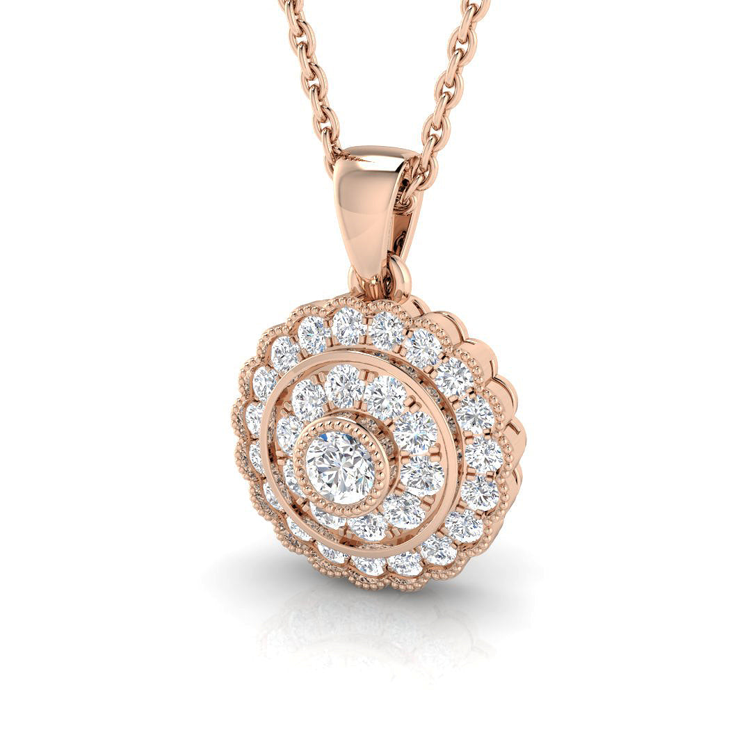 SP4182 — Pendant - 9k Rose Gold