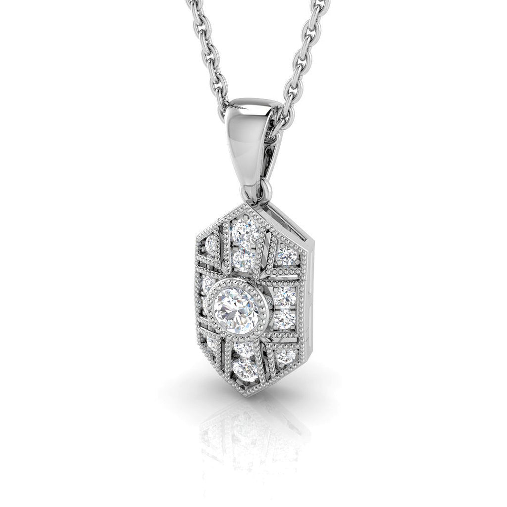 SP4184 — Pendant - 9k White Gold