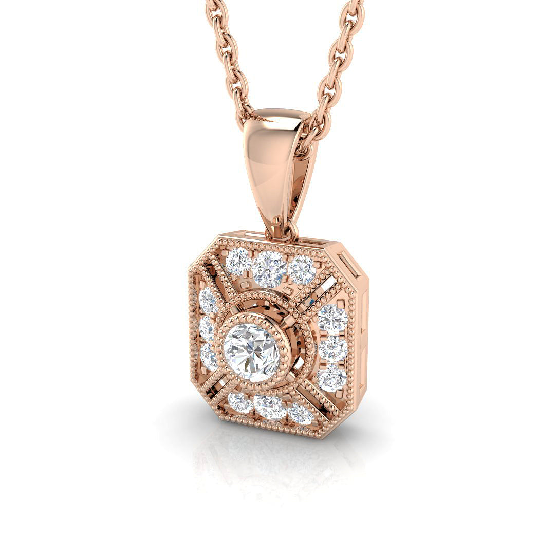 SP4185 — Pendant - 9k Rose Gold