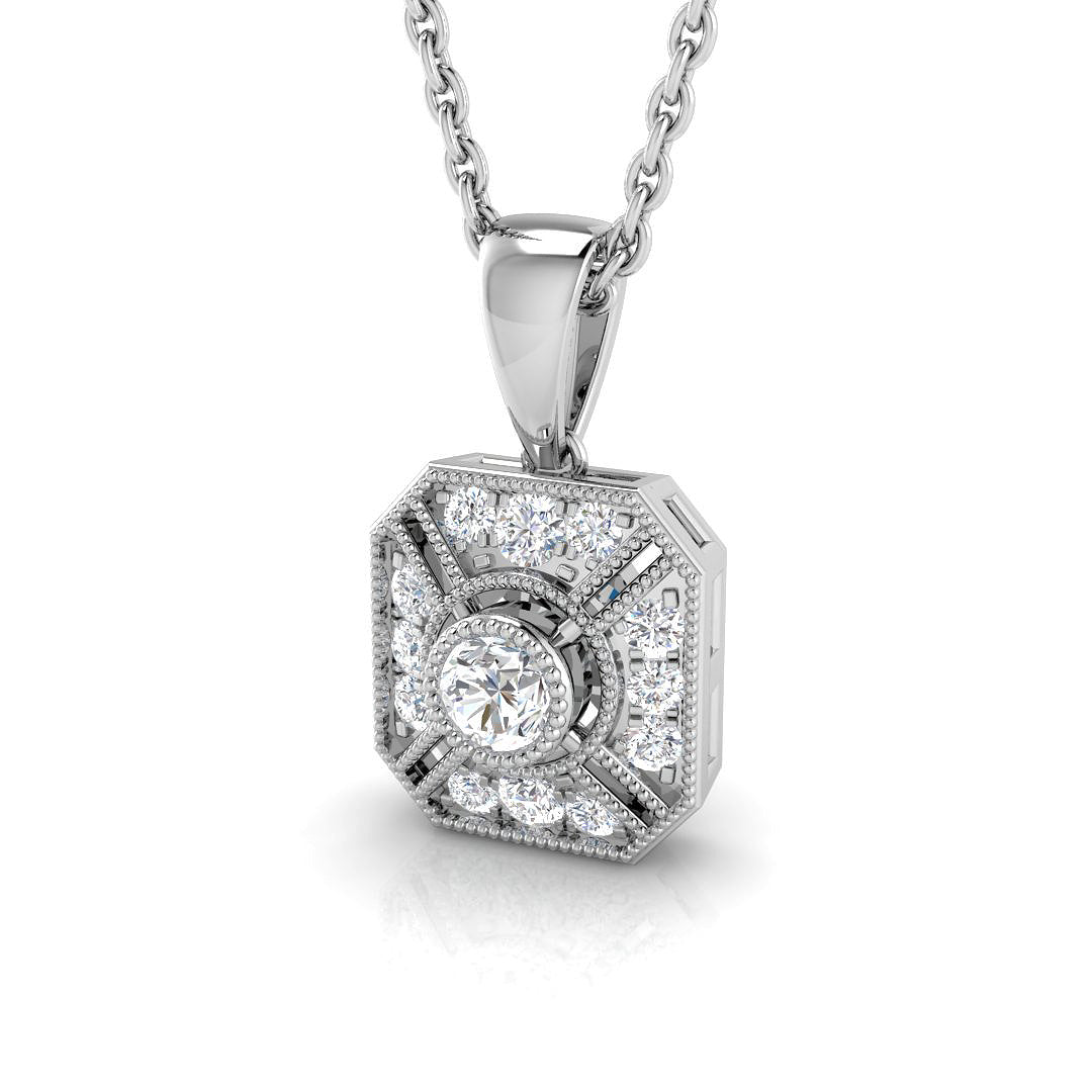 SP4185 — Pendant - 9k White Gold