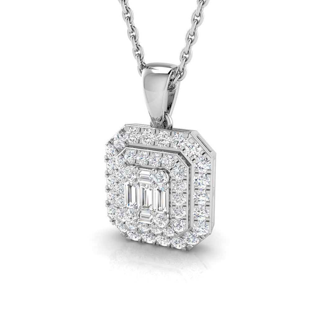 SP4195 — Pendant - 18 KT White Gold
