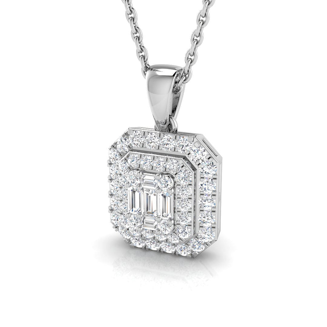 SP4195 — Pendant - 18 KT White Gold