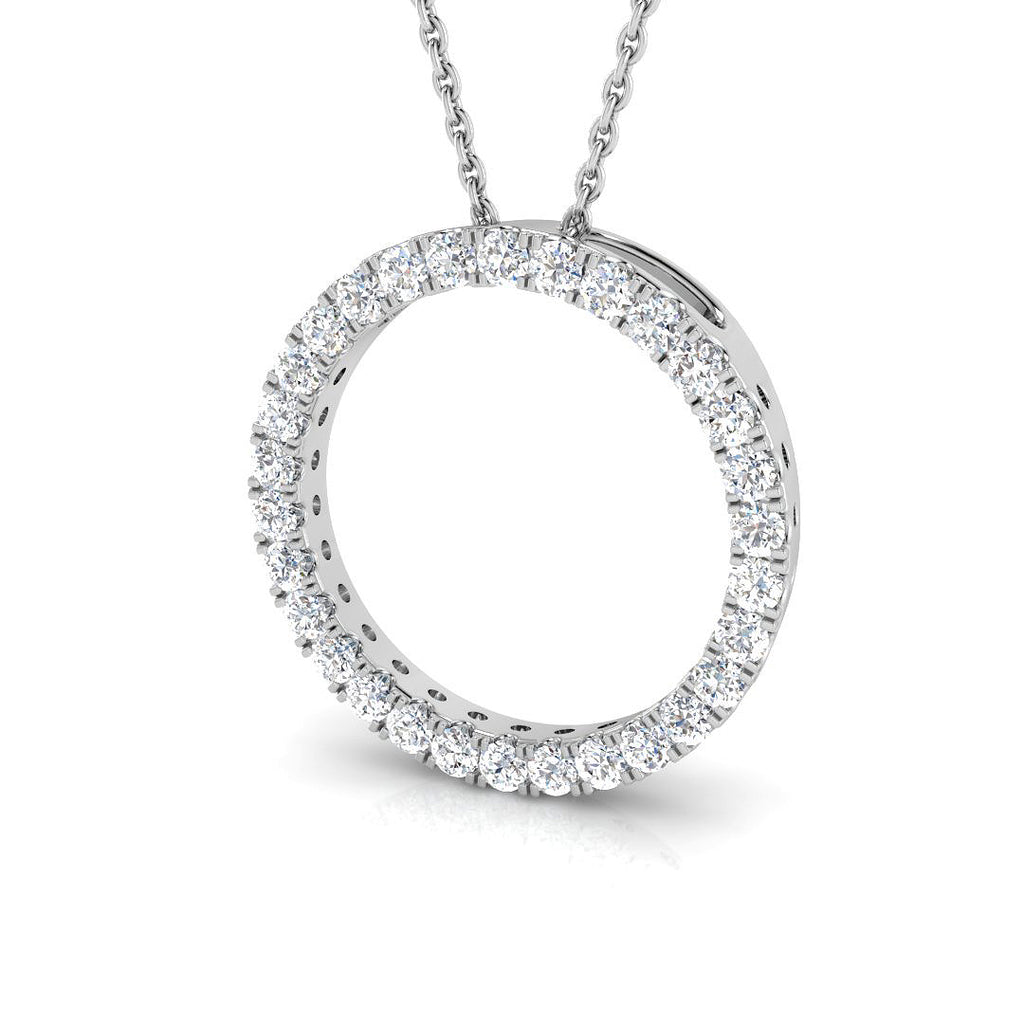 SP4201 — Pendant - 18 KT White Gold