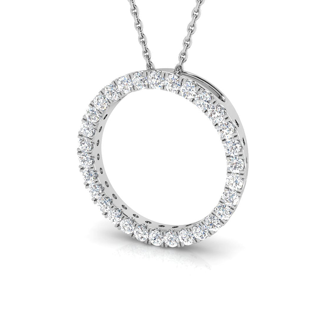 SP4201 — Pendant - 18 KT White Gold