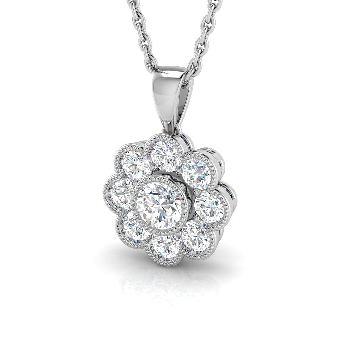 SP4210 — Pendant - 9k White Gold