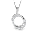 SP4213 — Pendant - 9 KT White Gold