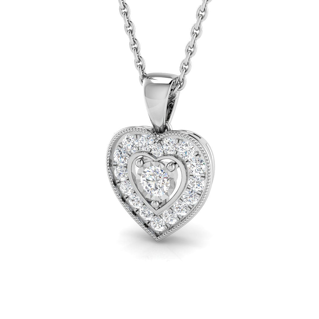 SP4236 — Pendant - 9k White Gold