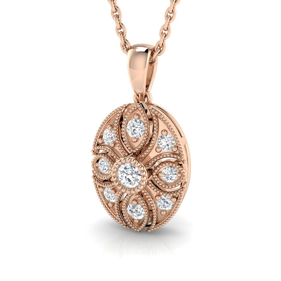 SP4255 — Pendant - 9k Rose Gold