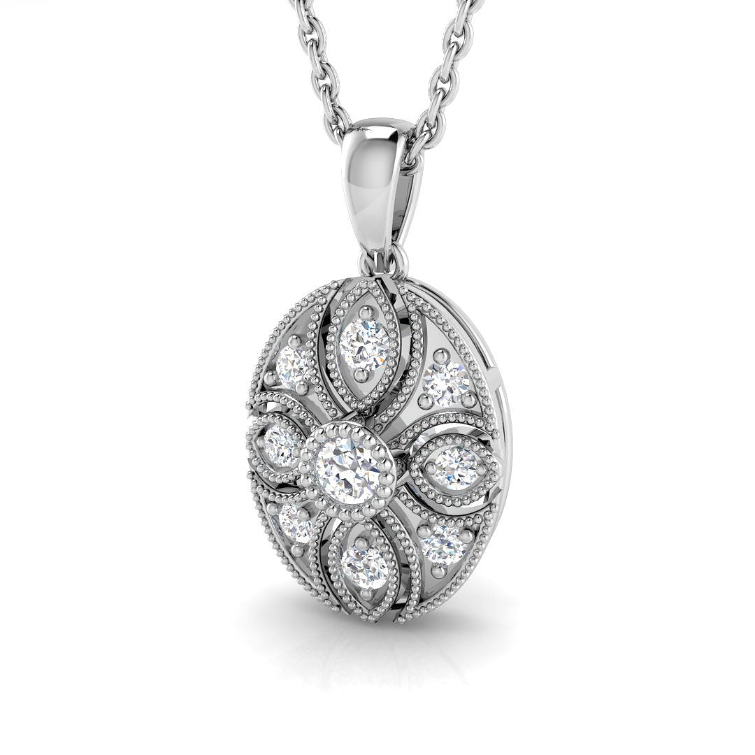 SP4255 — Pendant - 9k White Gold