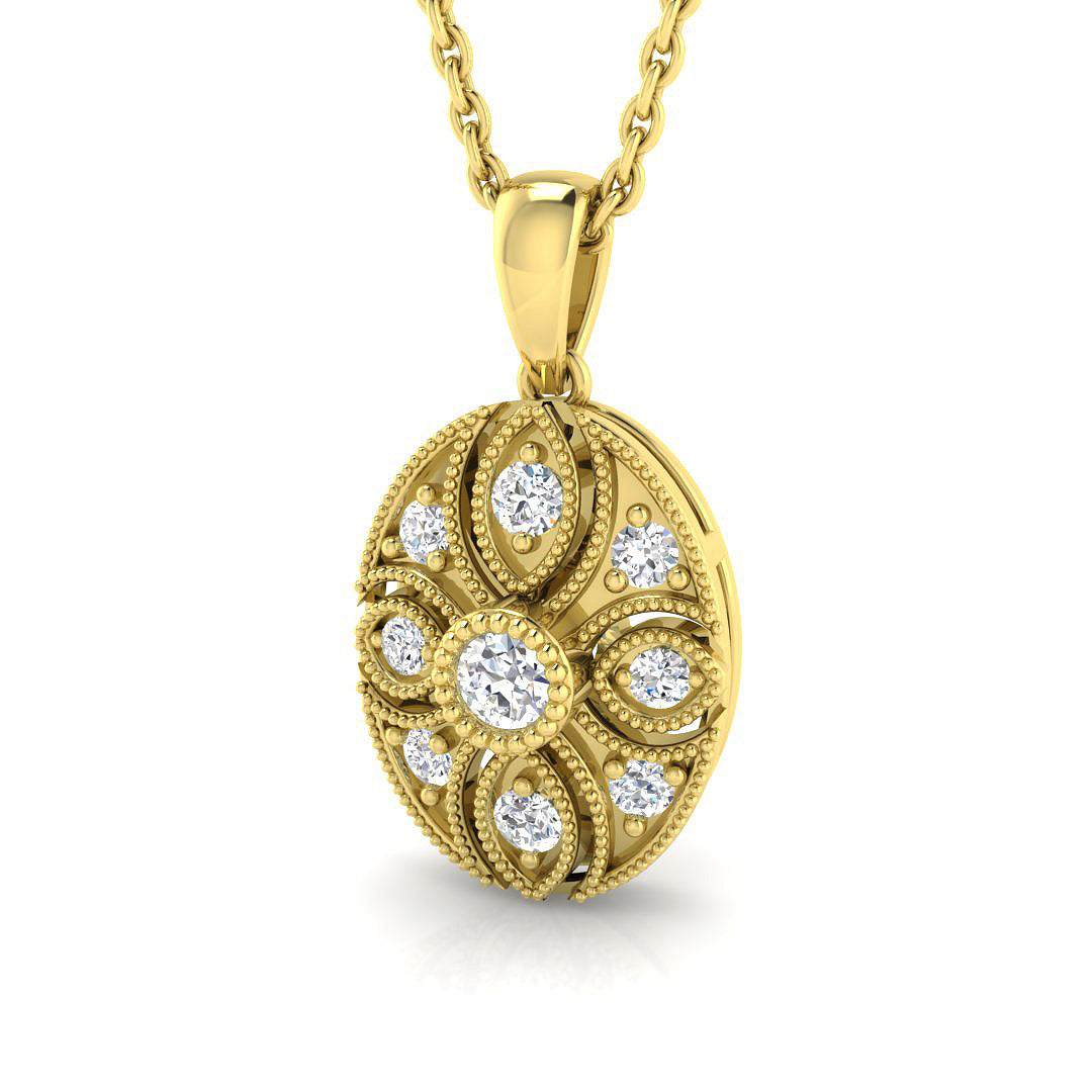 SP4255 — Pendant - 9k Yellow Gold