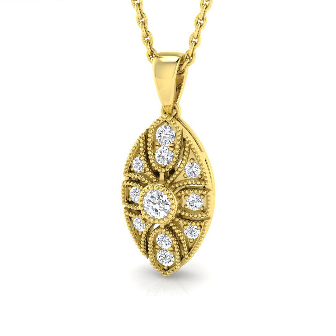 SP4258 — Pendant - 9k Yellow Gold