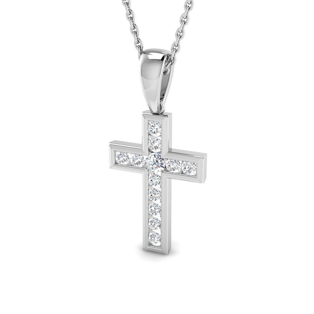 SP4269 — Cross - 9k White Gold