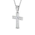 SP4269 — Cross - 9k White Gold