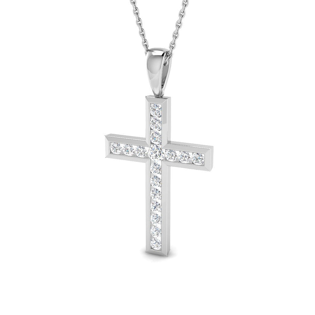 SP4271 — Cross - 9k White Gold