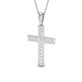 SP4271 — Cross - 9k White Gold