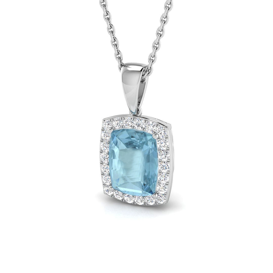 SP4288 — Pendant - 9k White Gold