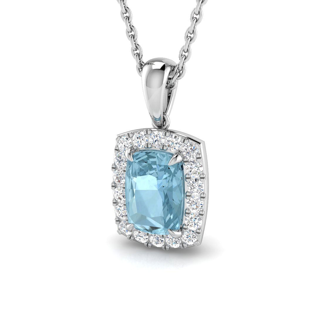 SP4289A — Pendant - 9k White Gold