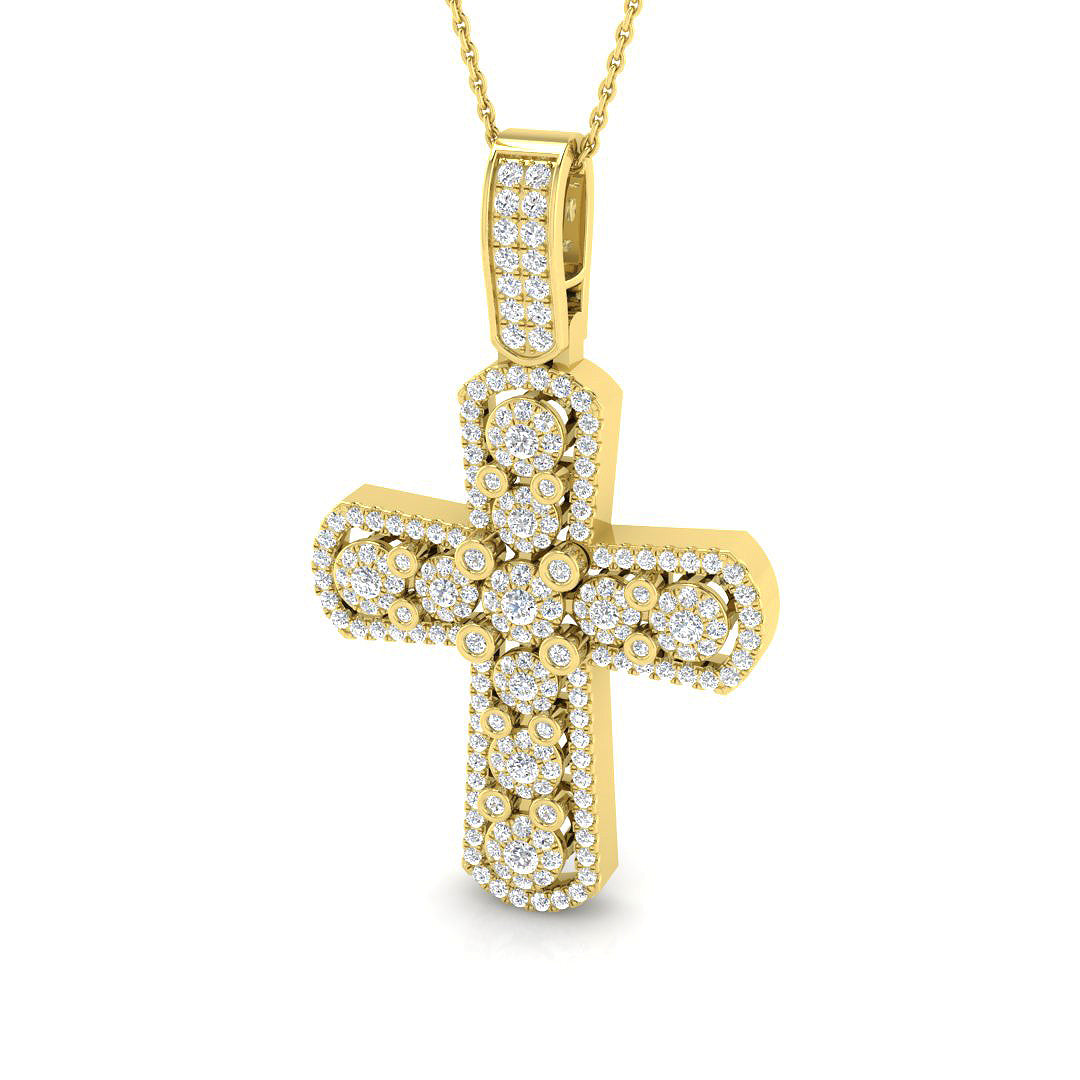 SP4349 — Cross - 9k Yellow Gold