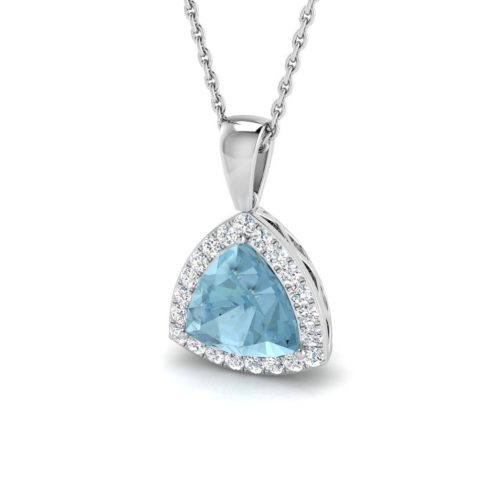 SP4350 — Pendant - 18k White Gold