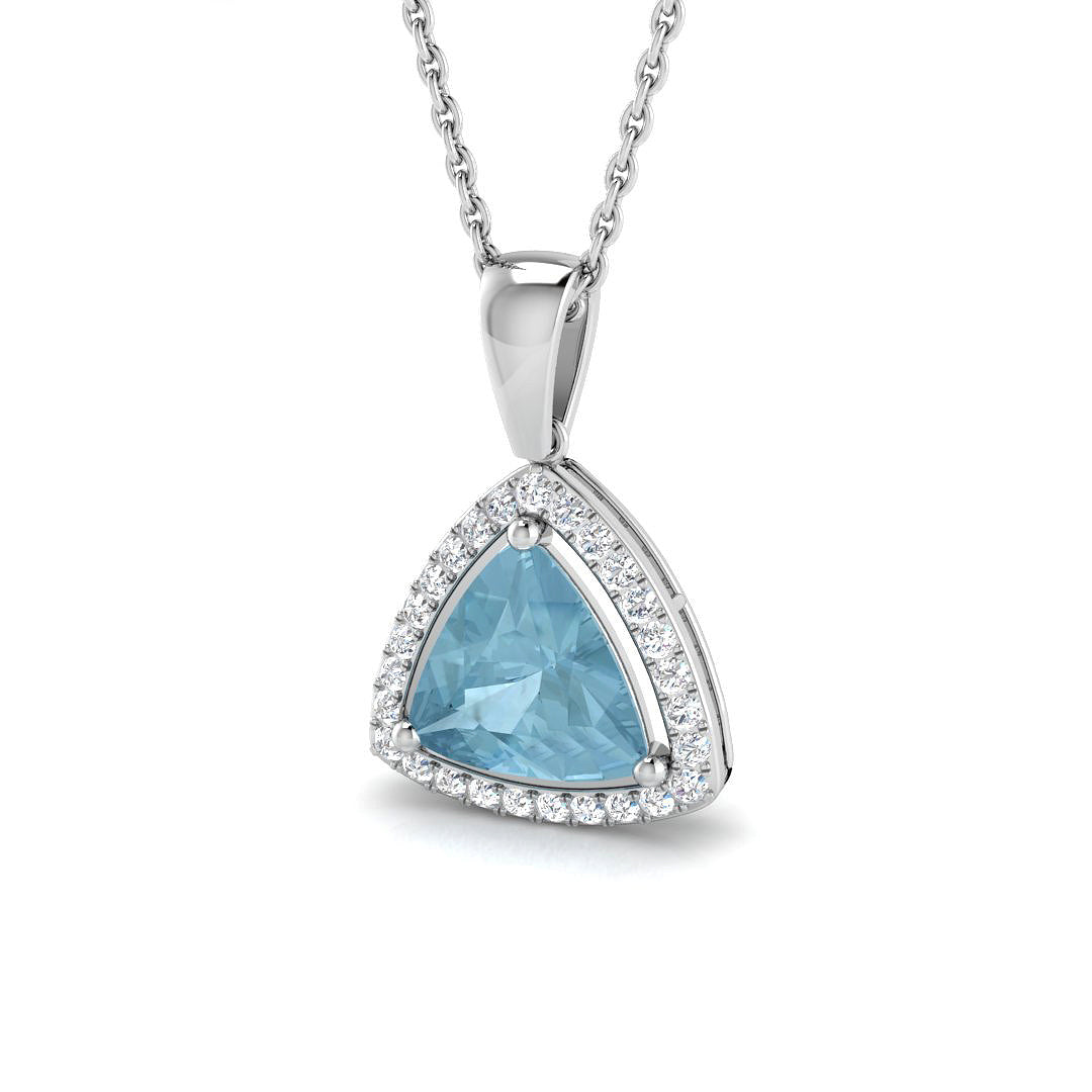 SP4352 — Pendant - 9k White Gold