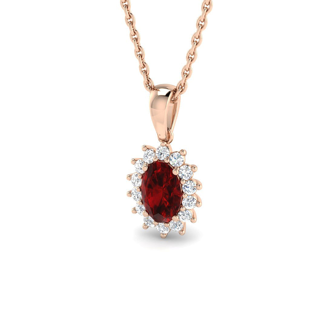SP4384 — Pendant - 9k Rose Gold