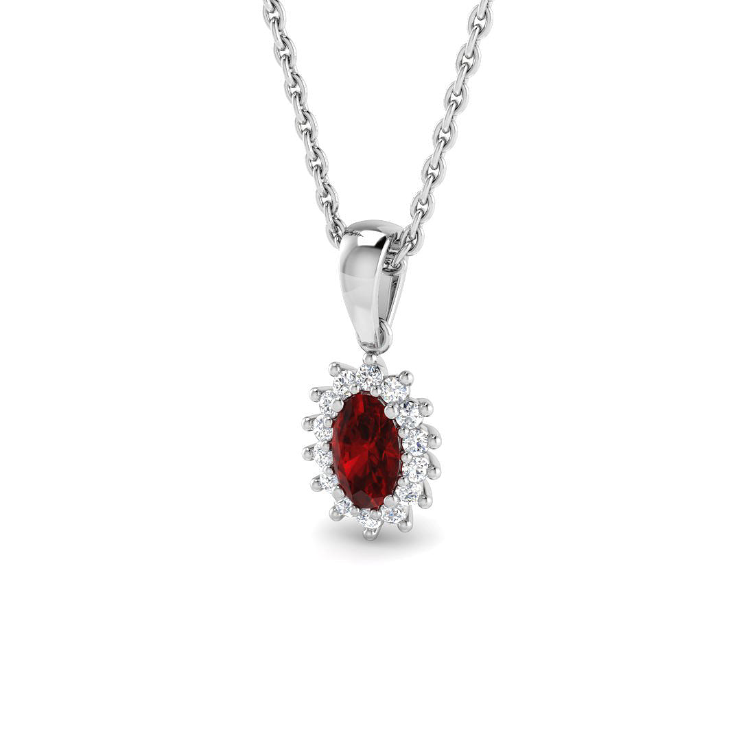 SP4385 — Pendant - 9k White Gold