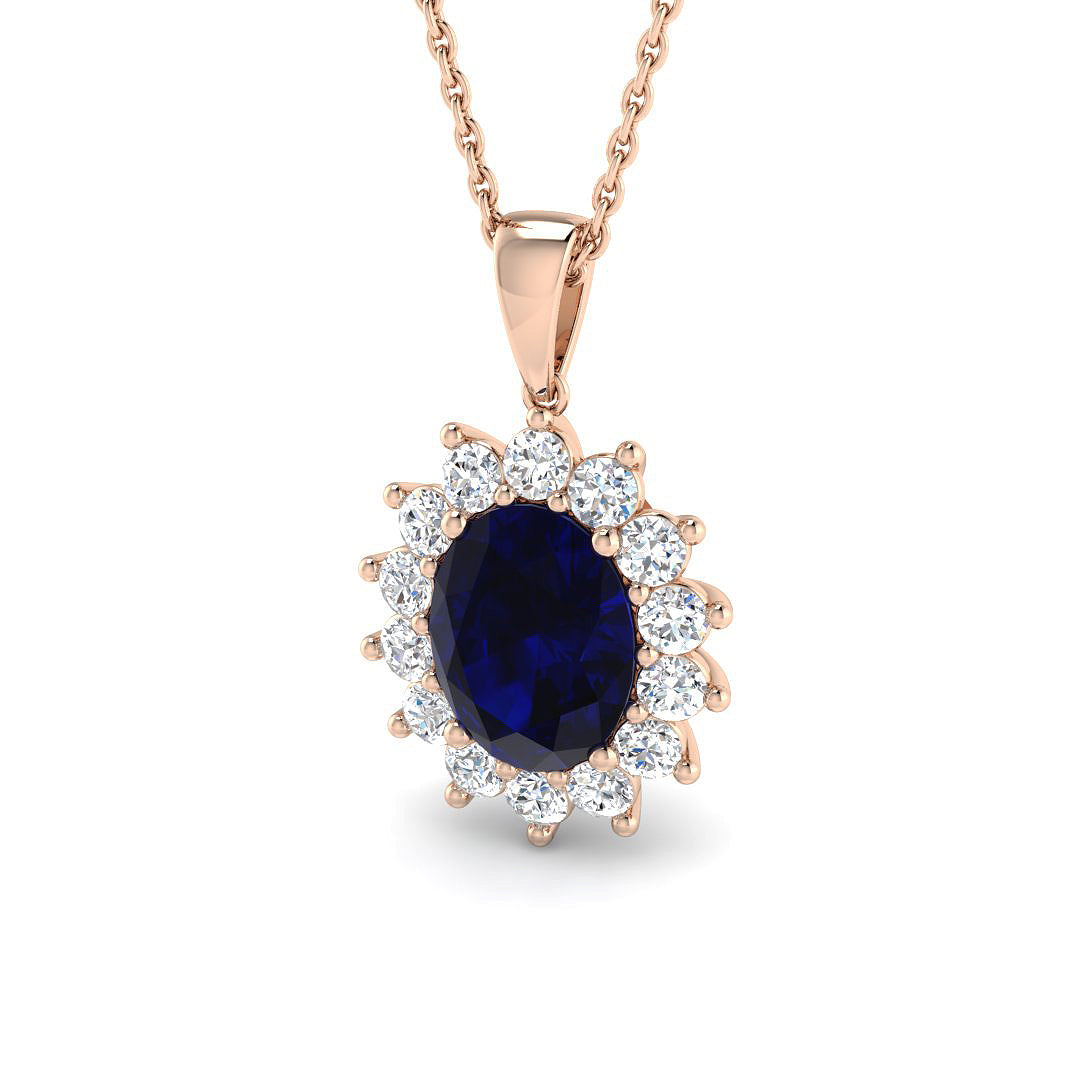 SP4387 — Pendant - 9k Rose Gold