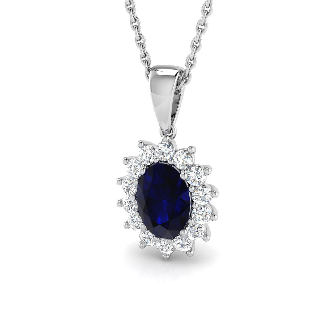 SP4388 — Pendant - 18k White Gold