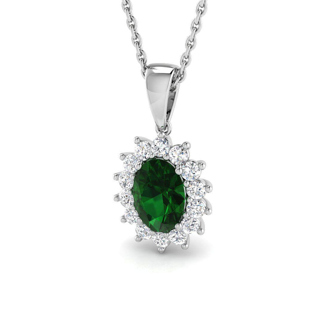SP4388 — Pendant - 9k White Gold